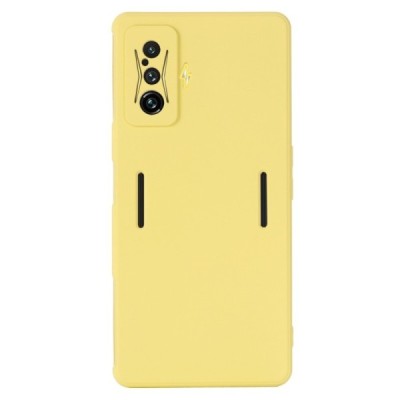 Xiaomi Poco F4 GT Shell (TPU) твердый силиконовый чехол - жёлтый | Vacins.lv