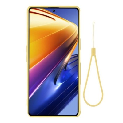 Xiaomi Poco F4 GT Shell (TPU) твердый силиконовый чехол - жёлтый | Vacins.lv