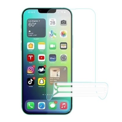 Apple iPhone 14 Plus Calans гидрогелевая прозрачная защитная пленка с полным покрытием экрана | Vacins.lv