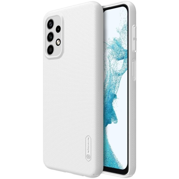 „Nillkin“ Frosted Shield futrālis - balts (Galaxy A23 5G / A23 4G)