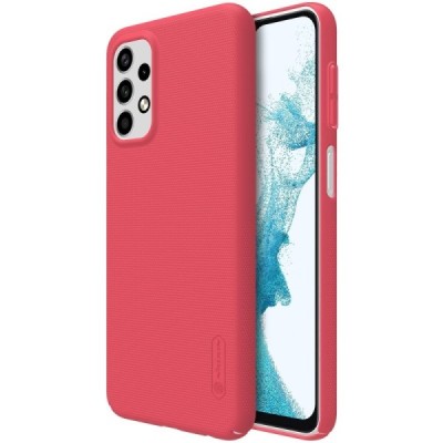 Nillkin Frosted Shield Samsung Galaxy A23 5G (SM-A236B, SM-A235F) sarkans plastmasas futrālis | Vacins.lv