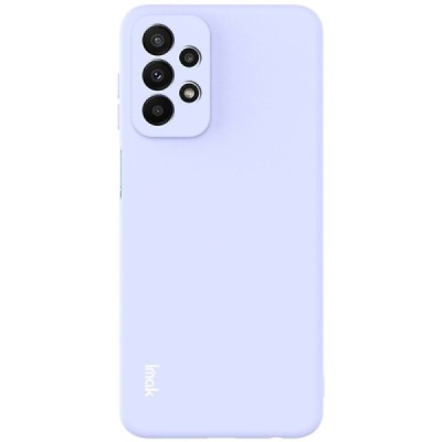 Samsung Galaxy A23 5G (SM-A236B, SM-A235F) „Imak“ cieta silikona (TPU) violeta apvalks | vacins.lv