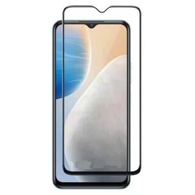 Xiaomi Poco M5 5G (Poco M4 5G) „Premium“ Tempered Glass melns ekrāna aizsargstikls | Vacins.lv