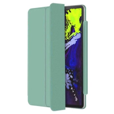 Apple iPad Pro 11 (2022, 2021, 2020, 2018, Air 4 2020) Leather Smart Cover piparmētru atvēramais maciņš | Vacins.lv