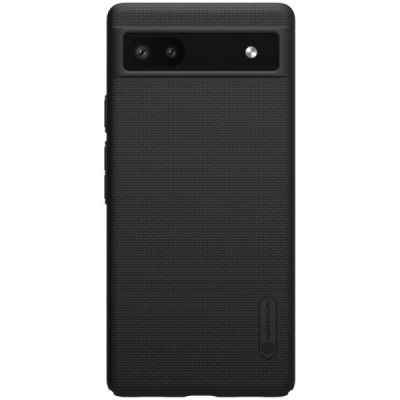 Nillkin Frosted Shield Google Pixel 6A черный пластиковый чехол | Vacins.lv