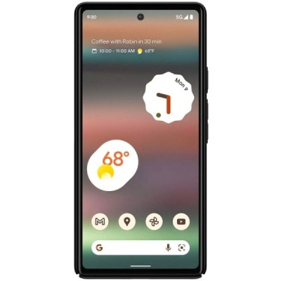 Nillkin Frosted Shield Google Pixel 6A черный пластиковый чехол | Vacins.lv