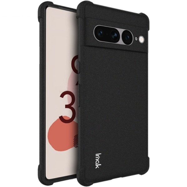 Усиленный твердый силиконовый чехол „Imak“ (TPU) - чёрный (Pixel 7 Pro)