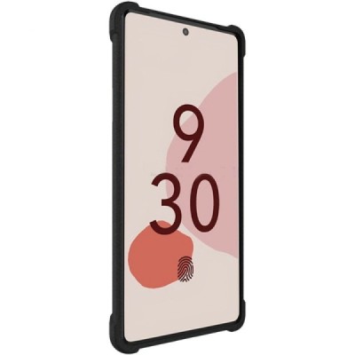 Google Pixel 7 Pro Imak усиленный твердый силиконовый чехол TPU - чёрный | Vacins.lv