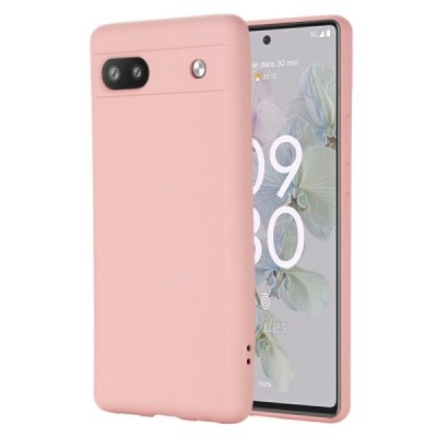Google Pixel 6A Shell (TPU) твердый силиконовый чехол - розовый | Vacins.lv