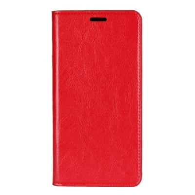 „Deluxe“ Samsung Galaxy S10+ (G975) открываемый красный кожаный чехол - книжка | Vacins.lv