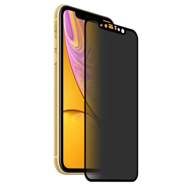 „Hat-Prince“ Tempered Glass ekrāna aizsargstikls 0.26 mm - privāta (iPhone Xr / 11)