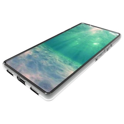Твердый силиконовый чехол (TPU) для Google Pixel 6A - прозрачный | Vacins.lv