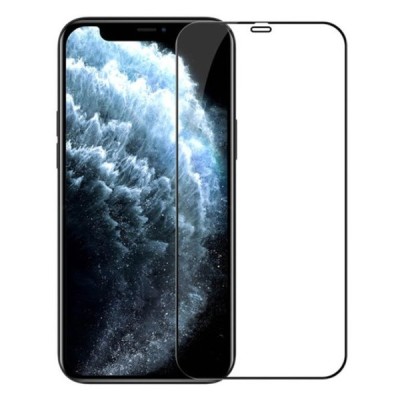 Apple iPhone 12 (iPhone 12 Pro) „Ceramics“ hibrīda ekrāna aizsargplēve (pilnīgi aizsedzama) | Vacins.lv