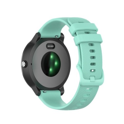 Твердый силиконовый мятный браслет (TPU) для умных часов (Samsung Galaxy Watch 4 / 5, Garmin) | Vacins.lv