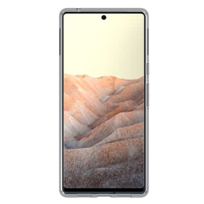Твердый силиконовый чехол (TPU) для Google Pixel 6 Pro - прозрачный | Vacins.lv