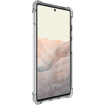 Google Pixel 6 Pro Imak усиленный твердый силиконовый чехол TPU прозрачный, задняя часть + защитная пленка для экрана | Vacins.l