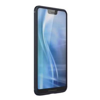 Твердый силиконовый чехол „Carbon“ (TPU) для Google Pixel 3 XL „Carbon“ - тёмно-синий | Vacins.lv