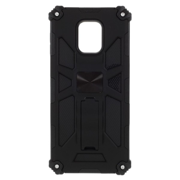 „Armor“ Чехол с усиленной защитой на магнитной подставке - черный (Redmi Note 9 Pro)