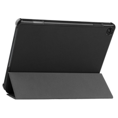Lenovo Tab M10 10.1" Gen 3 (TB-328XU, TB-328FU) чёрный кожаный чехол-книжка (складной) | Vacins.lv