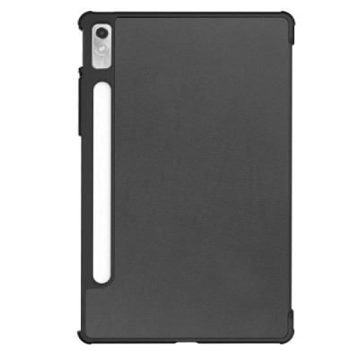 Lenovo Tab P11 Pro 11.2" Gen 2 чёрный кожаный чехол-книжка (складной) | Vacins.lv