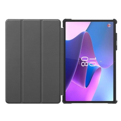 Lenovo Tab P11 Pro 11.2" Gen 2 чёрный кожаный чехол-книжка (складной) | Vacins.lv