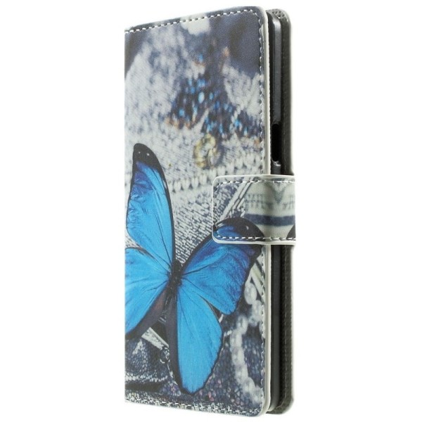 „Butterfly“ atvēramais maciņš - krasains (Galaxy A5 2015)