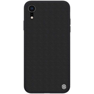 Apple iPhone Xr „Nillkin“ Textured Case melns apvalks | vacins.lv