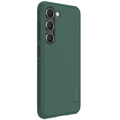 Samsung Galaxy S23 (SM-S911) „Nillkin“ Frosted Shield Pro zaļš vāciņš, apvalks | Vacins.lv