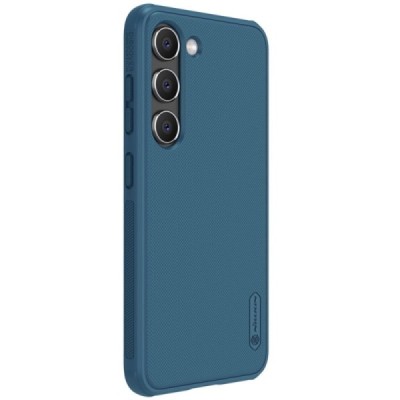 Samsung Galaxy S23 (SM-S911) „Nillkin“ Frosted Shield Pro синий чехол | Vacins.lv