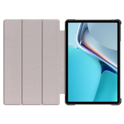Huawei MatePad 11'' (2021) чёрный кожаный чехол-книжка (складной) | Vacins.lv