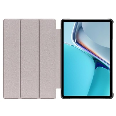 Huawei MatePad 11'' (2021) красный кожаный чехол-книжка (складной) | Vacins.lv