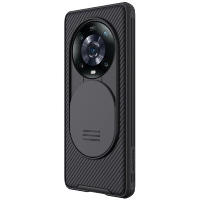 Huawei Honor Magic4 Pro „Nillkin“ CamShield чёрный чехол с защитной крышкой для камеры | Vacins.lv