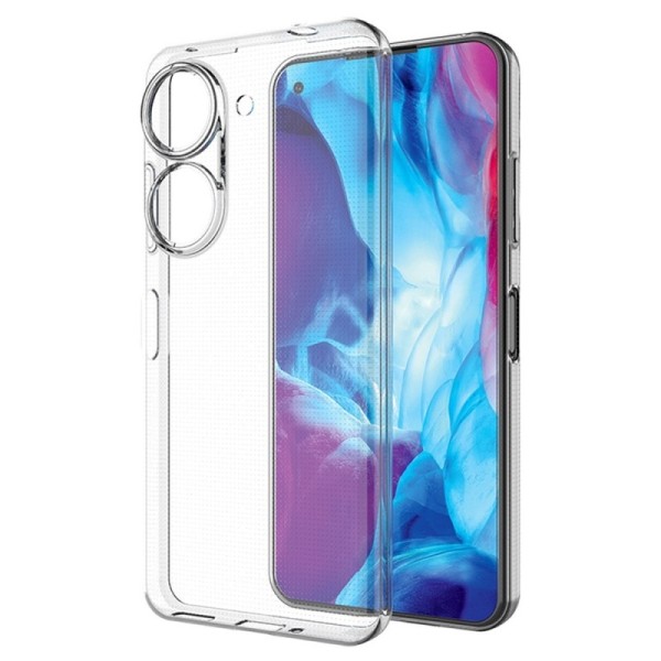 Твердый силиконовый чехол (TPU) - прозрачный (Zenfone 9)