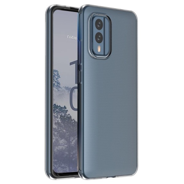 Cieta silikona (TPU) apvalks - dzidrs (Nokia X30 5G)
