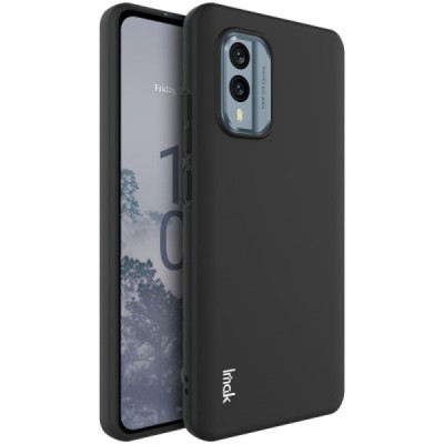 Твердый силиконовый чехол (TPU) для Nokia X30 5G Imak - чёрный | Vacins.lv