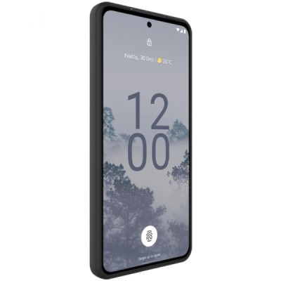 Nokia X30 5G Imak cieta silikona (TPU) melns vāciņš | Vacins.lv
