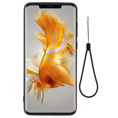 Huawei Mate 50 Pro Shell (TPU) твердый силиконовый чехол - чёрный | Vacins.lv