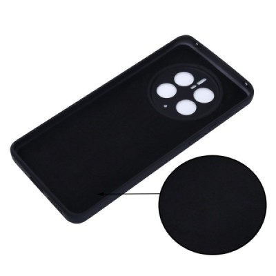 Huawei Mate 50 Pro Shell (TPU) твердый силиконовый чехол - чёрный | Vacins.lv