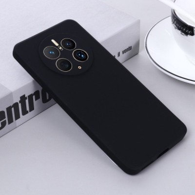 Huawei Mate 50 Pro Shell (TPU) твердый силиконовый чехол - чёрный | Vacins.lv