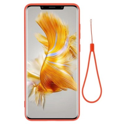 Huawei Mate 50 Pro Shell cieta silikona (TPU) apvalks - sarkans | vacins.lv