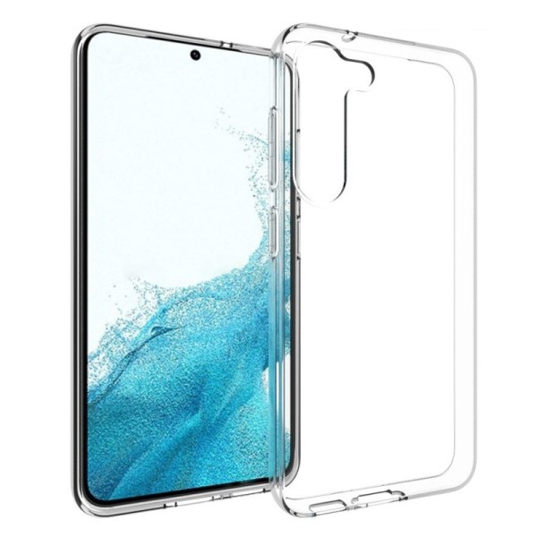 Твердый силиконовый чехол (TPU) - прозрачный (Galaxy S23)