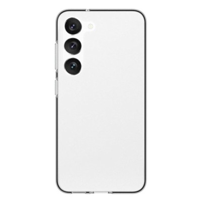 Твердый силиконовый чехол (TPU) для Samsung Galaxy S23 (SM-S911) - прозрачный | Vacins.lv