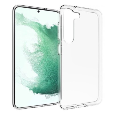 Твердый силиконовый чехол (TPU) для Samsung Galaxy S23+ (SM-S916) - прозрачный | Vacins.lv
