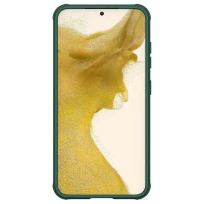 Samsung Galaxy S23+ (SM-S916) „Nillkin“ CamShield Pro зелёный чехол с защитной крышкой для камеры | Vacins.lv