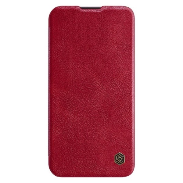 Чехол-книжка „Nillkin“ Qin Pro - красный (Galaxy S23)