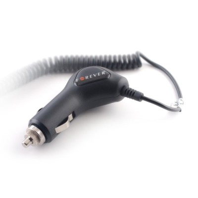 „Forever“ automobilinis įkroviklis su integruotu USB laidu (tinka Apple iPhone 4S ir iPod) / Priedai.lt