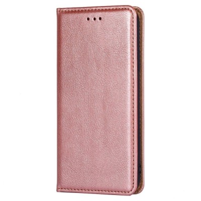 Nokia X30 5G открываемый розовый кожаный чехол - книжка | Vacins.lv