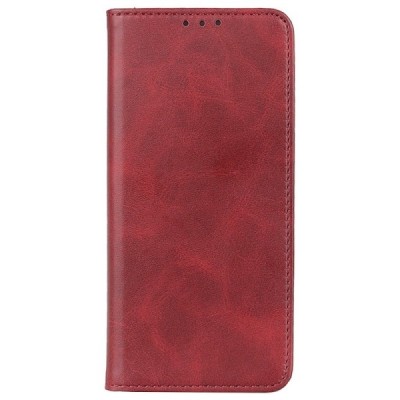 Asus Zenfone 9 (AI2202) „Split“ sērijas sarkans atvērams maciņš, maks | Vacins.lv