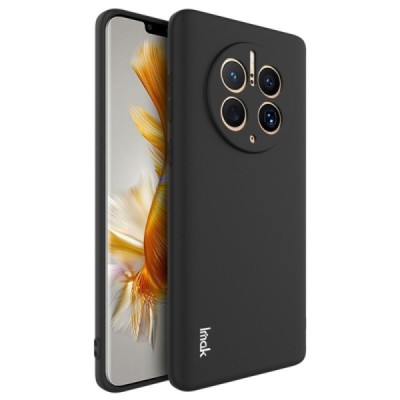 Твердый силиконовый чехол Imak (TPU) для Huawei Mate 50 Pro - чёрный | Vacins.lv