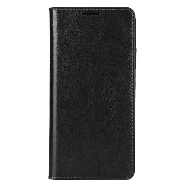 Чехол-книжка „Deluxe“ Leather - чёрный (Galaxy S10 Lite)